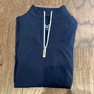 Tailored Sportsman women’s Ice Fil long sleeve riding short, size small, blue.